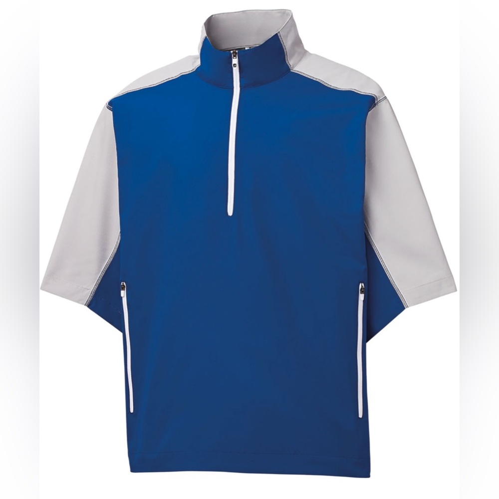 NWT FootJoy Men's Sport Short Sleeve Golf Windshirt, standard fit windshirt